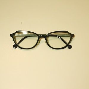 la eyeworks womens eyeglasses new vintage gray